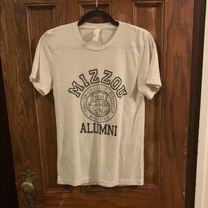 Bella Canvas White Alumni Short Sleeve Tee
